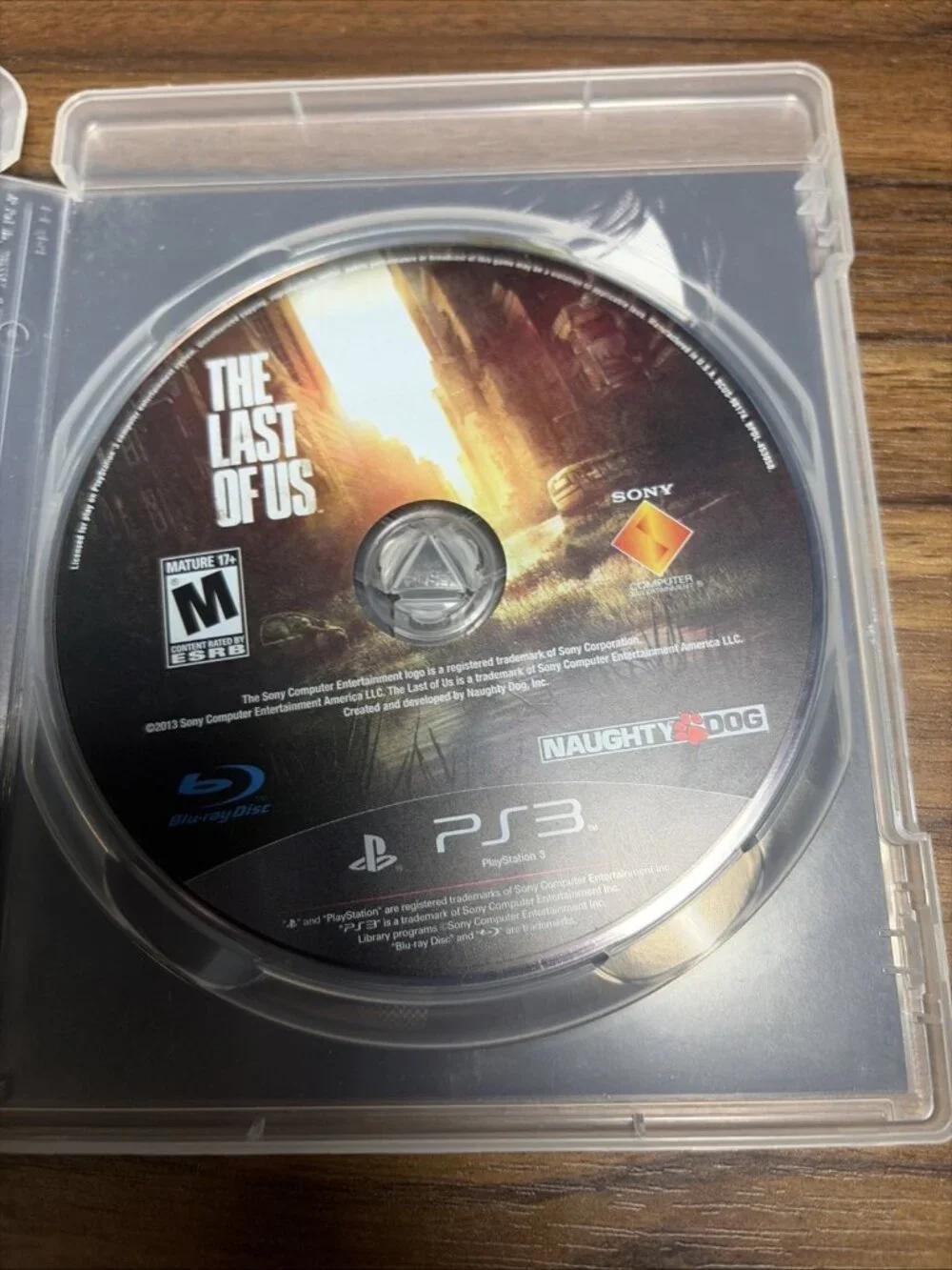 The Last of Us (Sony PlayStation 3, 2013) Untested Missing Manual